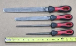 Snap On File Set Red Handle SGFMX104. Fixed Price $79.95.