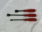 Mac Tools Usa Colored Hard Handle Gasket Scraper 3 Piece Set. Fixed Price $64.69.