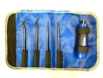 Blue Point By Snap On Piece Soft Grip Lighted Hook Pick Awl Set PSLRQC4LT Nice. Fixed Price $99.95.