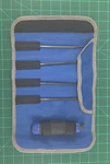 Blue Point By Snap On PSLRQC4LT Piece Soft Grip Lighted Hook Pick Awl Set. Fixed Price $80.00.