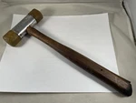 Snap-on Tools Usa BH92A Plastic Tipped Non-marring Hammer Mallet Wood Handle. Fixed Price $28.99.