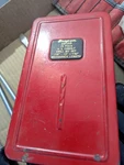Snap On DBC215 Drill Bit Set (incomplete) Red Steel Case Box Usa Vintage Read. Fixed Price $49.99.