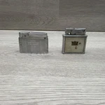 Vtg Colvair Art Deco Kent Slide-o-matic Lighter & Bentley Torch Set. Fixed Price $24.99.