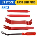 Plastic Trim Removal Pry Tool Fits Car Radio Panel Door Dash Clip Fastener Red. Fixed Price $6.30.