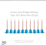 Dental Temporary Crown & Bridge A1, A2, A3 10:1 50ML. Cartridge (75GM.) Tips. Fixed Price $34.95.