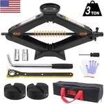 3T Kia Forte Spare Tire Scissor Jack Lifting Tools Set Kit Lug Wrench. Fixed Price $74.99.
