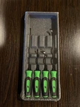 Snap On Seal Removal Set, SGSR104AG (green Soft Handles) Brand New!. Fixed Price $85.00.