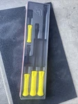 For Snap-on SPBS704AHV 12" 18" 24" Long Striking Prybar Set High Viz New. Fixed Price $295.00.