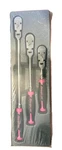 New Snap-on Electric Pink 3PC 3/8" Drive Cynergy Soft Grip Flex Ratchet Set. Fixed Price $639.99.