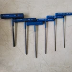 Vintage Mac Tools Hktcg Metric T-handle Hex Key Set 2MM-6MM Cushioned Grip Usa. Fixed Price $55.00.