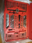 Snap-on Tools TDTDM500A 76-PIECE Master Tap & Die Set In Hard Case. Fixed Price $379.95.