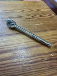 Snap-on Tools No. TM75 Small 1/4" Drive Long Handle Ratchet Usa (10). Fixed Price $40.00.