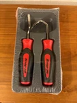Snap-on SGAS102BR 2PC Red Soft Grip Short Radiator Hose Pick Set Unused. Fixed Price $160.00.