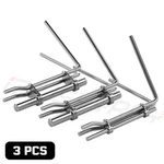 Chusyyray 3 Piece Hydraulic Cylinder Piston Rod Seal Cup Installation Tool Set. Fixed Price $18.99.