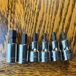 Craftsman Usa Vintage Driver Set Sae Hex 5/32-3/8. Fixed Price $10.00.