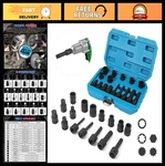 16-PIECE Brake Caliper Socket Set High Torque 1/2" Drive Tool Kit For Bmw, Aud. Fixed Price $71.36.
