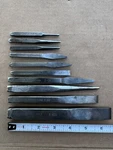 Lot Of 10 Vintage Blue-point Supreme Svp Series Punches & Chisels. Fixed Price $59.99.