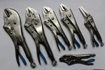 Matco Tools Straight Curved Needle Jaw Locking Pliers Set 6PC. Fixed Price $140.00.