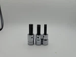 Snap-on Tool 3PC Hex Allen Driver Socket Set Lot 3/8" Drive, FA8A, FA10B, FA12A. Fixed Price $29.00.