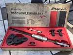 Snap On Tools 7 Piece Rear Axle Puller Set, Part# CJ2003. Fixed Price $245.00.
