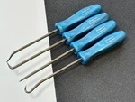New Snap-on Tools Usa ASA204 Rare Pearl Blue Hard Handle Piece Mini Pick Set. Fixed Price $174.99.