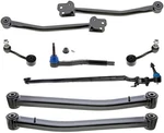 Front Upper & Lower Control Arms Tie Rods Links Fits Jeep Wrangler 2018-2021. Fixed Price $554.00.