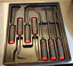 Tools Pc. Mac-grip Radiator Pick Set Red PSR7DR. Fixed Price $174.98.