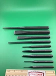 Lot Of 9 Usa Craftsman Chisel , Pin Punch Complete Set Mint Condition (nos). Fixed Price $109.95.