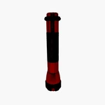 Snap On Tools 10.5 Inch Flashlight 2 Cell Red Aluminum Hand Torch Mechanics. Fixed Price $9.09.