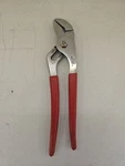 Snap-on Tools 90AP Tongue Groove Pliers 9" Long Red Handles Usa. Fixed Price $28.95.