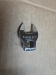 Snap-on 9/16" Sae 3/8" Drive Open End Crowfoot Wrench FC018A. Fixed Price $10.00.