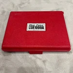 Snap-on Blue Point Master Wheel Lock Nut Removal Socket Set LSR1000A Red Used. Fixed Price $391.40.