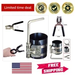 Professional Piston Ring Compressor & Pliers Set For Engine Maintenance. Fixed Price $18.99.