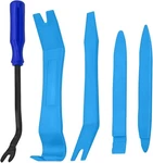 Trim Removal Tool For Auto, 5 Pcs Car Pry Kit, Clip Fas Color: Light Blue. Fixed Price $12.99.
