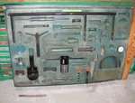Original Jaguar Churchill Zelenda British Leyland Tool Board BTL1051. Fixed Price $2900.00.