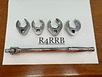 Snap-on Tools Usa 3/8" Drive Add Flare Nut Crowfeet 13/16"-1" Breaker Bar Lot. Fixed Price $299.95.
