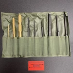 New Snap-on 9 Piece Bronze And Steel Military Punch Chisel Set Gmtk. Fixed Price $180.00.