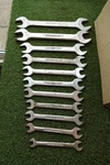 11 X Britool Af Open Ended Spanners As Listed Below. Fixed Price $36.68.