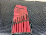 #BA537 Snap On Tools Punch And Chisel Set PPCD70BK 8-PIECE. Fixed Price $119.95.