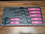 Snap Tools New SDDX70APP Piece Pink Hard Handle Combination Screwdriver Set. Fixed Price $356.99.