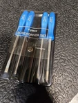 Super Rare Snap-on 4-PIECE Screwdriver Set Pearl Blue Handles W/ Case Brand New!. Fixed Price $300.00.