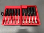Vintage Xcelite 4-13MM 10PC Metric Hollow Shaft Nut Driver Set Case Vgc Usa. Fixed Price $65.00.
