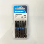 Silverline #3 Robertson 2" (50MM) Pack Impact Driver Set New. Fixed Price $5.07.