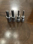 Snap-on FA6, FA6A, FA10B, FA12A 3/8" Sae Hex Bit Socket Driver Vtg. Fixed Price $39.95.