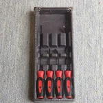 Snap-on SGSR104AR Red Soft Grip Seal Removal Tool Set Unused. Fixed Price $130.00.