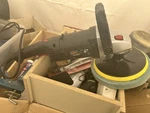 Drill Master 120V 7" Variable Speed Polisher / Sander 60626 Plus Pack Of Bonnets. Fixed Price $55.00.