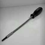 Vtg Snap On Tool MD18A Black Hard Handle Flexible Carburetor Ball End Hex Driver. Fixed Price $31.99.