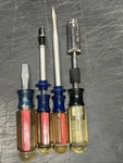 Vtg Craftsman Screwdrivers Automatic Nut 41991, Stuby 41586, 41124, 41371. Fixed Price $36.54.