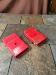 Vintage Mvp Superlift Model T-8071 Foldable Wheel Chocks Pair. Fixed Price $14.99.