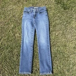 Levi's 714 Straight Blue Jeans, Women's 27, Cute!. Fixed Price $15.00.